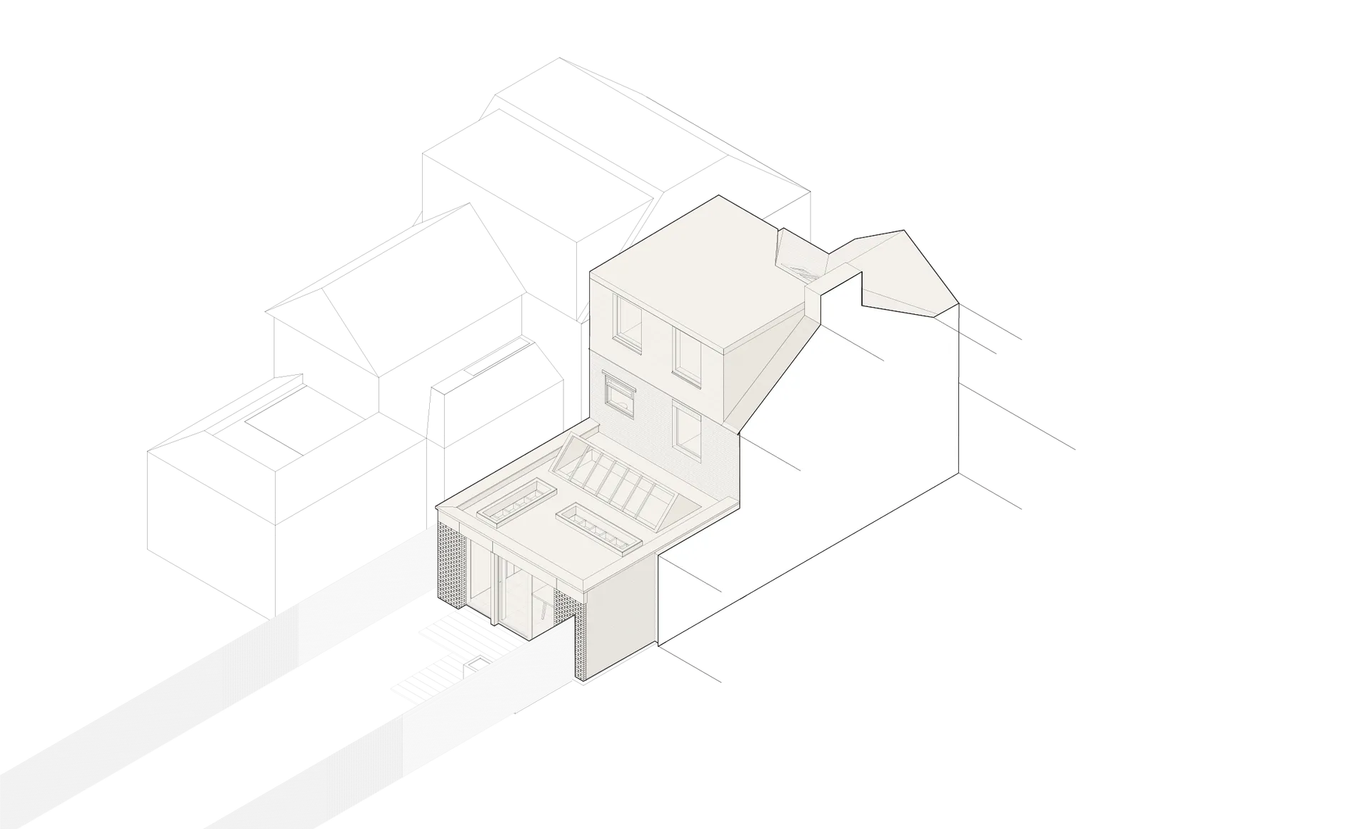 St Leonards Road proposed layout drawing